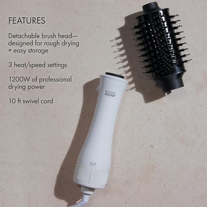 BondiBoost 51 mm Blowout Brush Pro 3-in-1 Hair Dryer Brush-Velvo Beauty