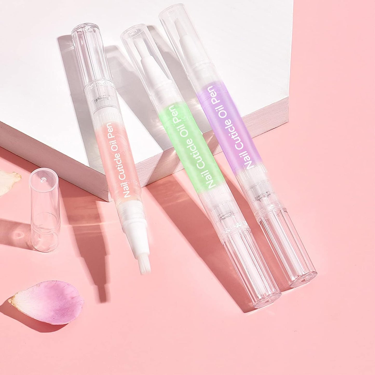 28Pcs Nail Cuticle Oils Nutrition Oil Pen Nail Nourishment Pens 28 Smell Cuticle Revitalizer for Agnail Nourish Skin NailCare (28pcs)-Velvo Beauty