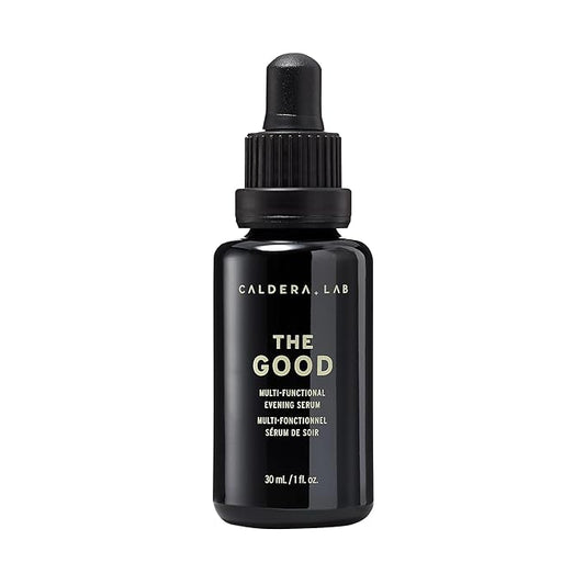 Caldera + Lab The Good | Men's Organic Moisturizing Face Serum for Dry, Sensitive, & Normal Skin – Vegan, Natural & Antioxidant Packed Skincare Facial Oil-Velvo Beauty