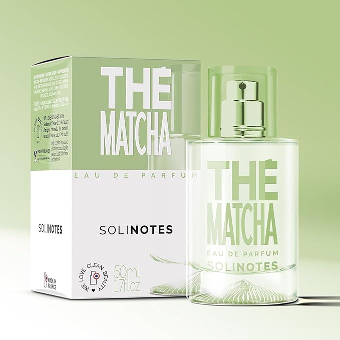 SOLINOTES Matcha Tea Perfume for Women - Eau De Parfum | Delicate Floral and Soothing Scent - Made in France - Vegan - 1.7 fl.oz-Velvo Beauty