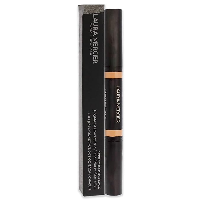 Laura Mercier Secret Camouflage Concealer Duo Stick - 2W Light with Warm Undertones Women 2 x 0.3 oz-Velvo Beauty