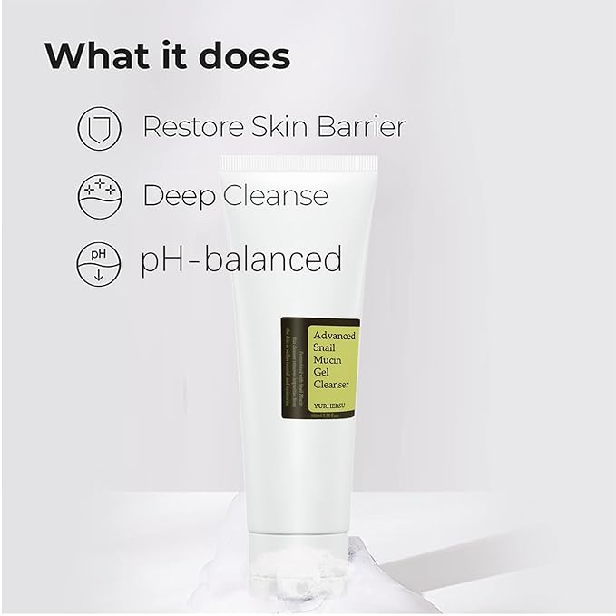 All About Snail Mucin Kit - Snail Korean Skincare 5-Pack, Snail Skin Care Products Set: Face Gel Cleanser, Essence, Cream, Toner & Eye-Cream, Facial Kit for Women and Men Hydrating & Anti-Aging-Velvo Beauty