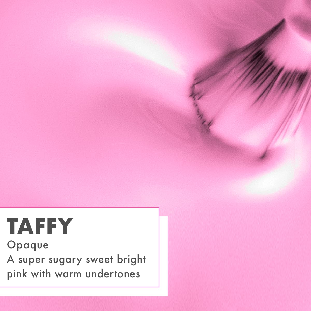 Olive & June Quick Dry Nail Polish | Instant, Fast-Drying, Smudgeproof Color | 15-free, Vegan, Cruelty-Free Formula | Lasts up to 5 Days | Salon-Quality Manicure, Pedicure at Home | Taffy Bright Pink-Velvo Beauty