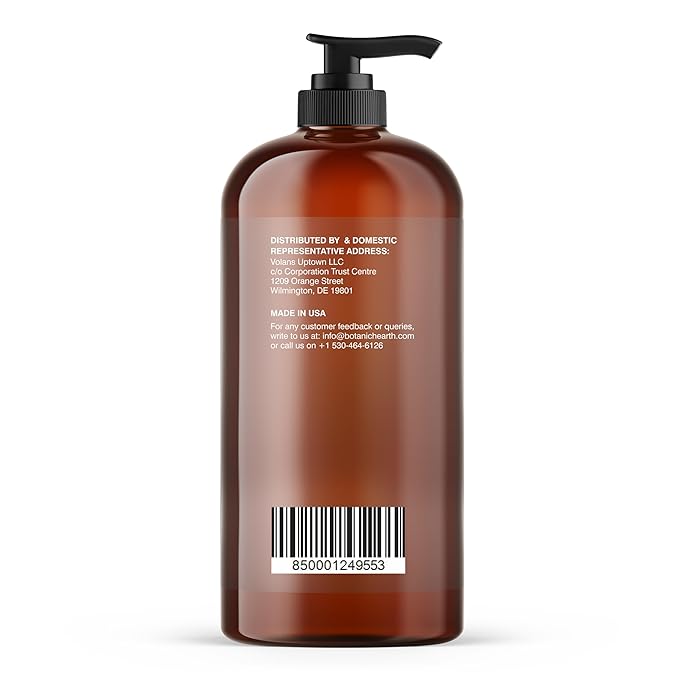 Botanic Hearth Argan Shampoo, Hydrating & Volumizing, Sulfate & Paraben Free, All Hair Types & Color Treated Hair, Men and Women 16 fl oz-Velvo Beauty