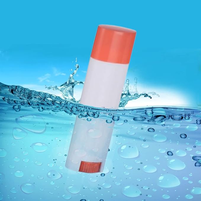 5ml 100Pcs Empty Oval Deodorant Lip balm Tubes Containers Twist-up Refillable Containers for Lipstick,Chapstick,Homemade Lip balm,DIY Deodorants(Pink White)-Velvo Beauty