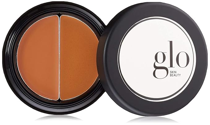 Glo Skin Beauty Under Eye Concealer Makeup with Duo Shades for Custom Blending - Corrects & Conceals Dark Circles & Redness - Buildable Longwearing Coverage (Tawny)-Velvo Beauty