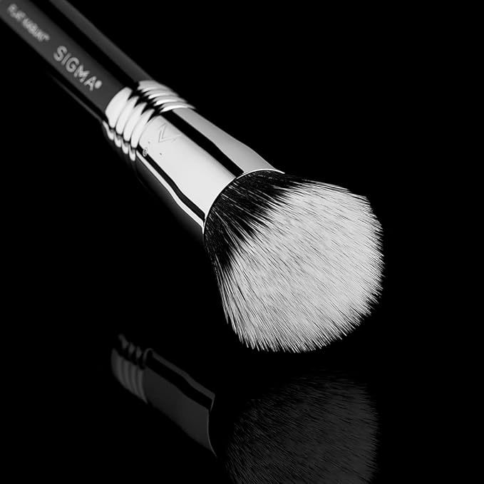 Sigma Beauty F80 Air Flat Kabuki Brush – Flat Top Kabuki Foundation Brush with Premium Synthetic Fibers for Evenly Blending and Buffing Foundation, Compatible with Liquid & Cream Makeup Product-Velvo Beauty