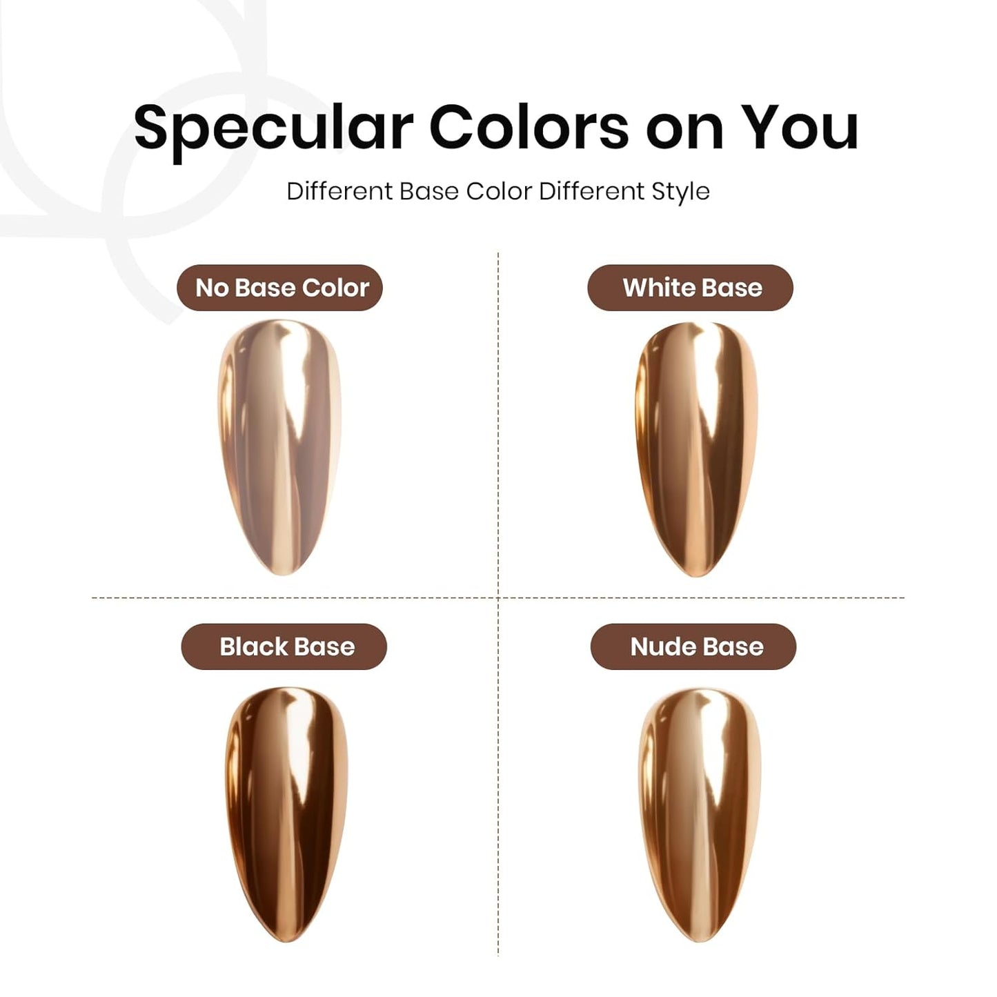 Beetles Beauty & Personal Care›Foot, Hand & Nail Care›Nail Art & Polish›Nail Art Accessories›Glitters Gold Chrome Powder for Nails Metallic Nail Polish 1g Chrome Nail Powder Mirror Effect Nail-Velvo Beauty