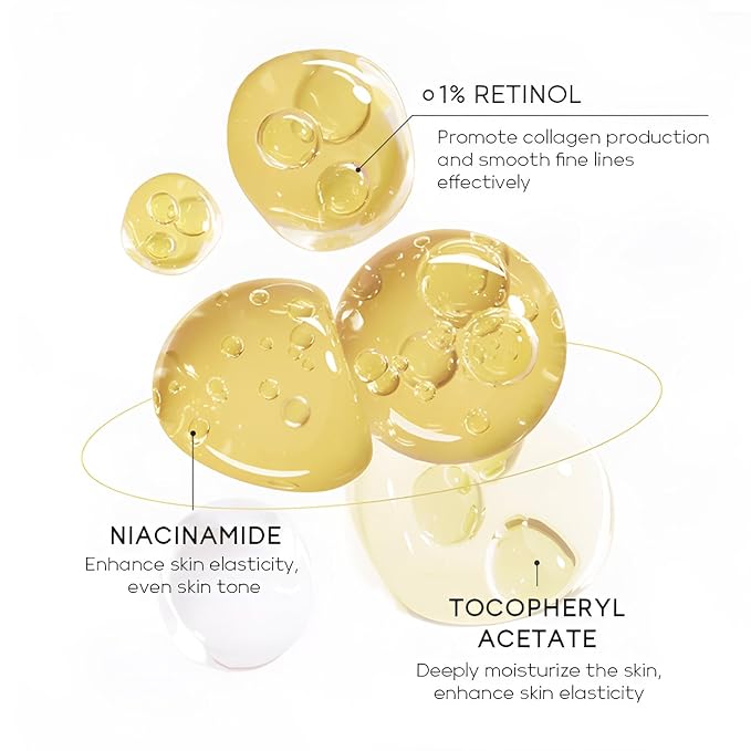1% Retinol Serum for Face, Facial Serums for Anti Aging with Retinol, Niacinamide & Vitamin E for Fine Lines, Wrinkles & Dark Spots, Daily Skincare to Smooth & Firm Skin, 1.06 fl. oz, Pack of 2-Velvo Beauty