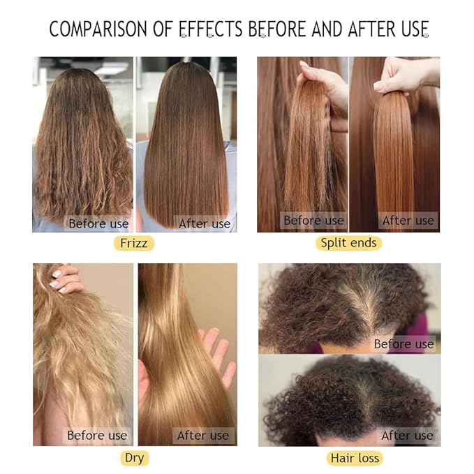 Moroccan Hair Treatment Masks, Hydrating Argan Oil Hair Mask, Collagen Hair Treatment, Deep Conditioning Hair Mask for Dry Damaged Hair-Velvo Beauty