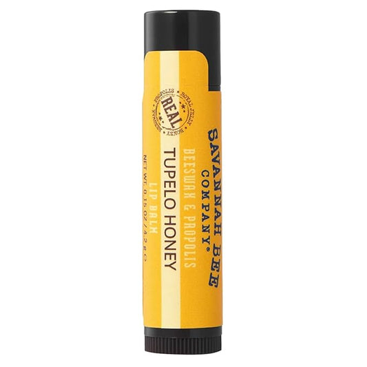 Savannah Bee Company Lip Balm - Lip Moisturizer for Chapped Lips - Hydrating Lip Balm with Pure Honey-Velvo Beauty