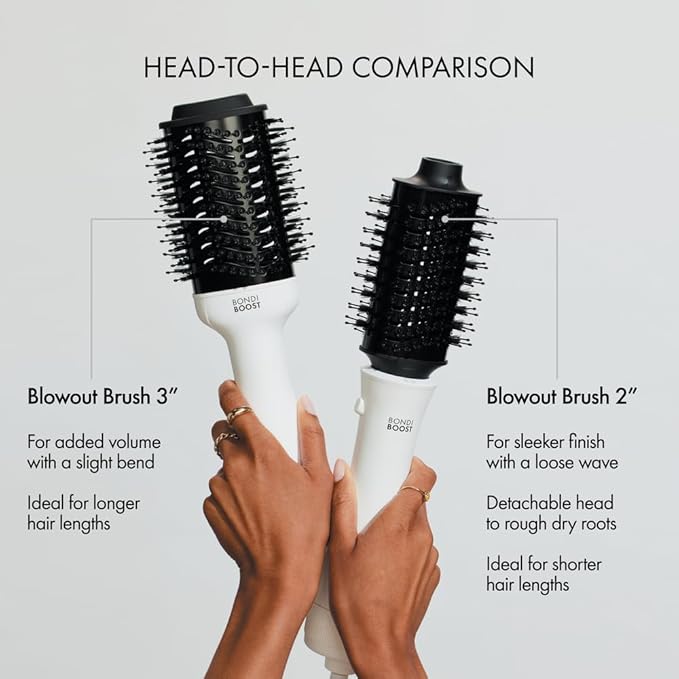 BondiBoost 51 mm Blowout Brush Pro 3-in-1 Hair Dryer Brush-Velvo Beauty