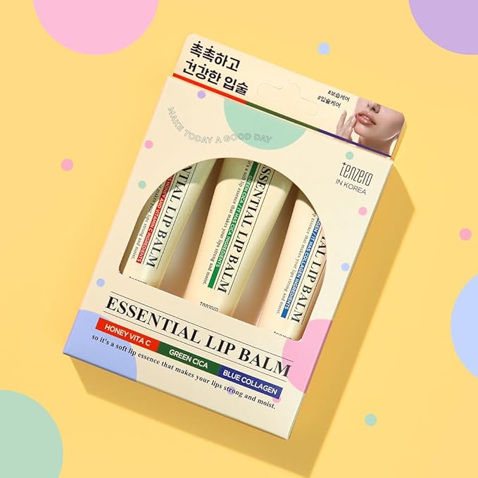 Essential Lip Balm (3 SET)-Velvo Beauty