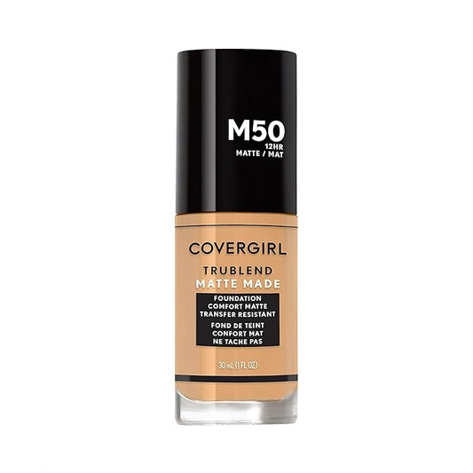 COVERGIRL TruBlend Matte Made Liquid Foundation, Soft Tan-Velvo Beauty
