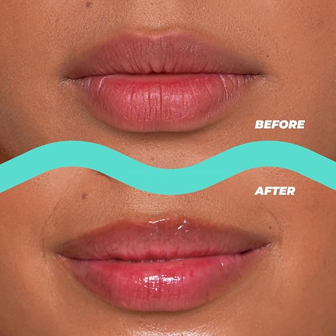 Vitamasques Lip Butter Balm - Sweet Mint, Korean Lip Balm - Peptide Lip Treatment - Lips Balm Hydrating - Light Tinted Lips balm - Made in Korea - 0.33 fl.oz-Velvo Beauty