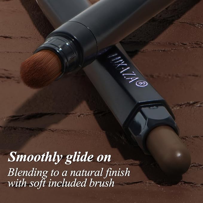 10PCS Eyeshadow Stick,Shimmer And Matte Brown Metallic Cream Eyeshadow Pencil Crayon with Smudge-proof & Waterproof,Eye Brightener Stick-Velvo Beauty