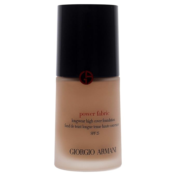 Giorgio Armani Power Fabric Longwear High Cover Foundation SPF 25 - 4.75 Women Foundation 1 oz-Velvo Beauty