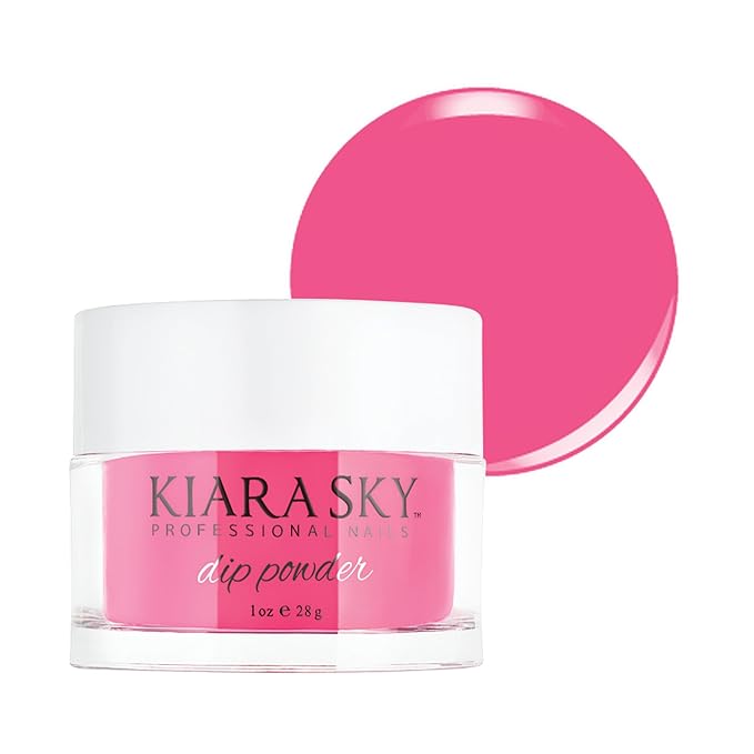 Kiara Sky Long Lasting Nail Dip Powder Pink Tones 1 oz, Head Over Heels-Velvo Beauty