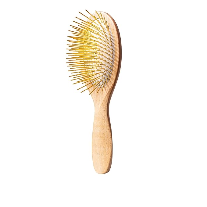 Gua Sha Hair & Scalp Brush: Premium Wooden Edition-Velvo Beauty