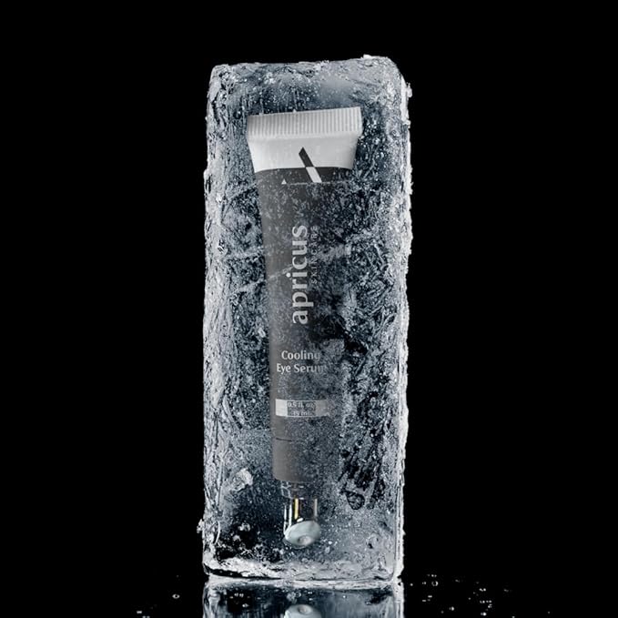 Apricus Eye Serum, Caffeine Peptide Formula, Lightweight Serum for Dark Circles, Puffiness and Fine Lines-Velvo Beauty