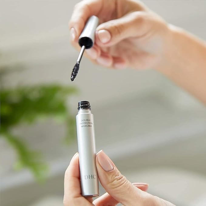 DHC Mascara Perfect Pro Double Protection 0.17 oz. Net wt. and Blotting Paper 2 pack (100 sheets x 2)-Velvo Beauty