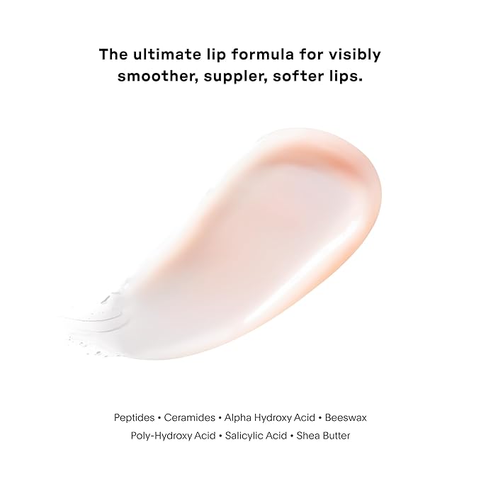 U Beauty The PLASMA Lip Compound - Anti-Wrinkle & Anti-Aging Treatment - Clear Plumping Lip Gloss with Hyaluronic Acid for Deep Hydration - Salicylic Acid, Vitamin E, & Peptides Contour Lips, 15 mL-Velvo Beauty