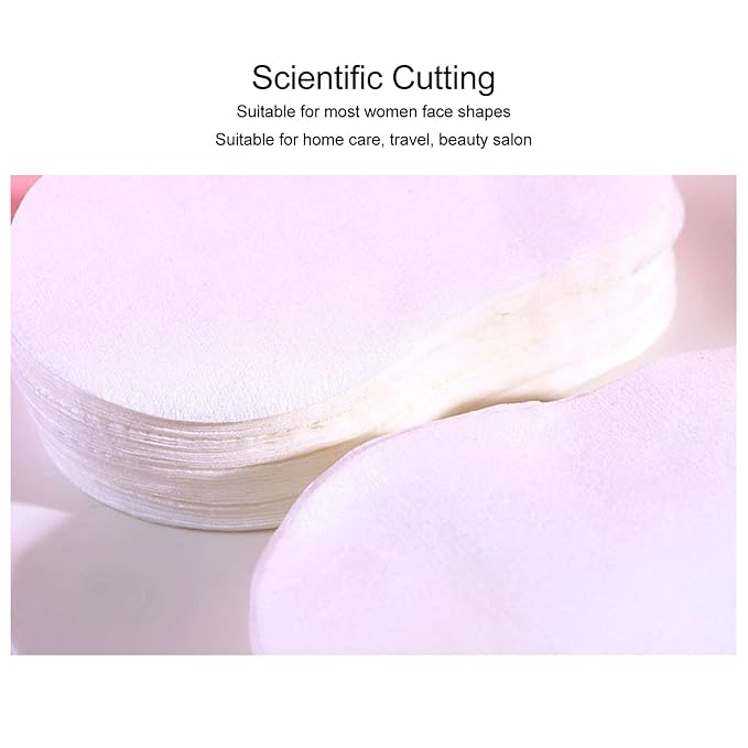 400pcs Disposable Eye Mask Paper, Moisturizing Pure Cotton DIY Sheet for Under Eye Dark Circles, Irritating DIY Eye Supplies-Velvo Beauty