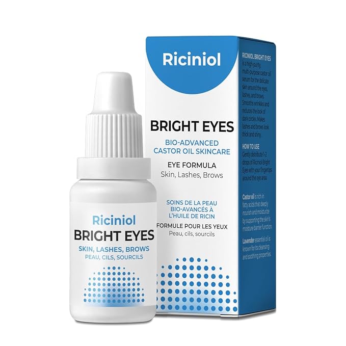 Bright Eyes -Bio-Advanced Castor Oil Ointment Eye Formula for Skin, Lashes, and Brows, 15 ml, Pack of 1-Velvo Beauty