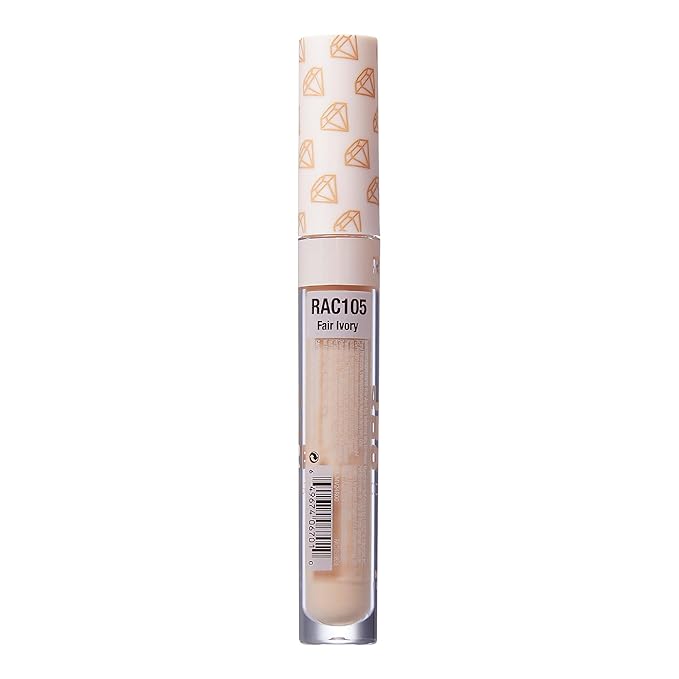 Ruby Kisses All Day Concealer Lightweight Full Coverage Multi-Use Concealer 0.13 Fl Oz (Fair Ivory)-Velvo Beauty