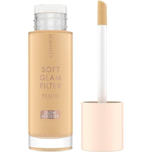 Catrice | Soft Glam Filter Fluid | Luminous Make Up Base & Highlighter for Radiant Complexion | With Vitamin E & Squalene | Vegan & Cruelty Free (20 | Light - Medium)-Velvo Beauty