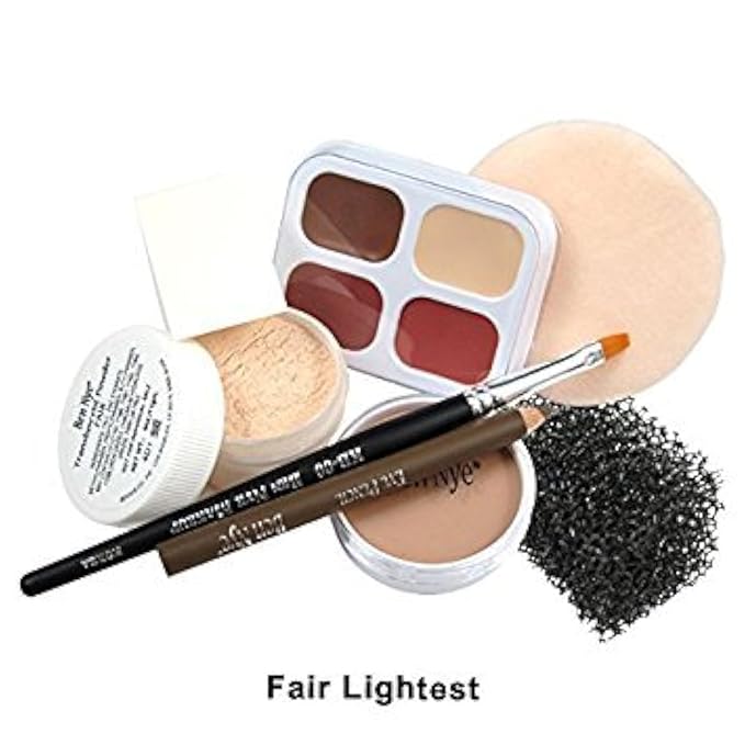 Ben Nye Theatrical Creme Personal Kit - FAIR: LIGHTEST PK-0-Velvo Beauty