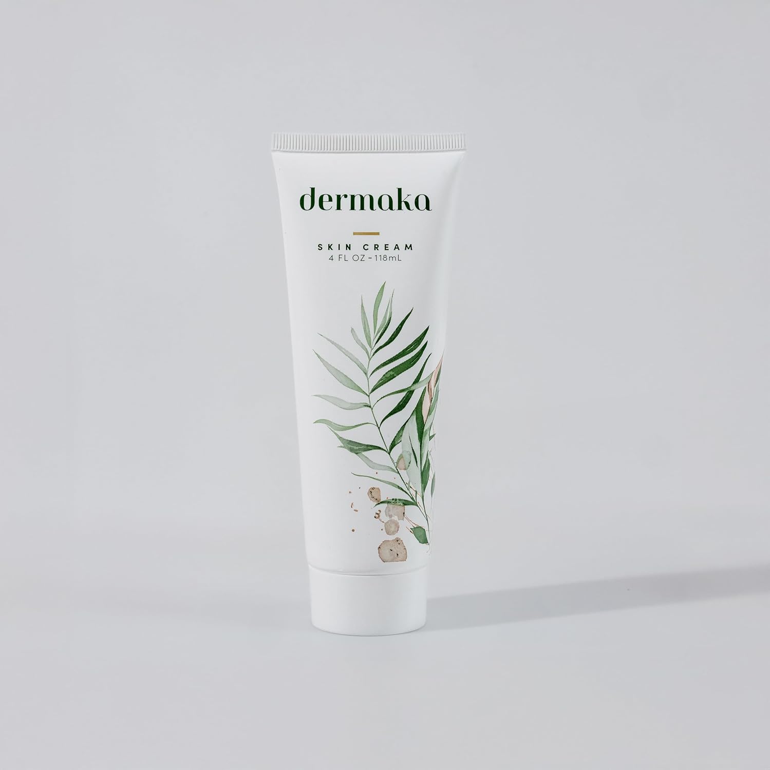 Dermaka All-Natural Skin Soothing Cream 4 Ounce – Moisturizing Lotion with Arnica, Green Tea, Chamomile & Vitamin E – Hydrating, Fast-Absorbing & Non-Greasy Formula for Healthy-Looking Skin-Velvo Beauty