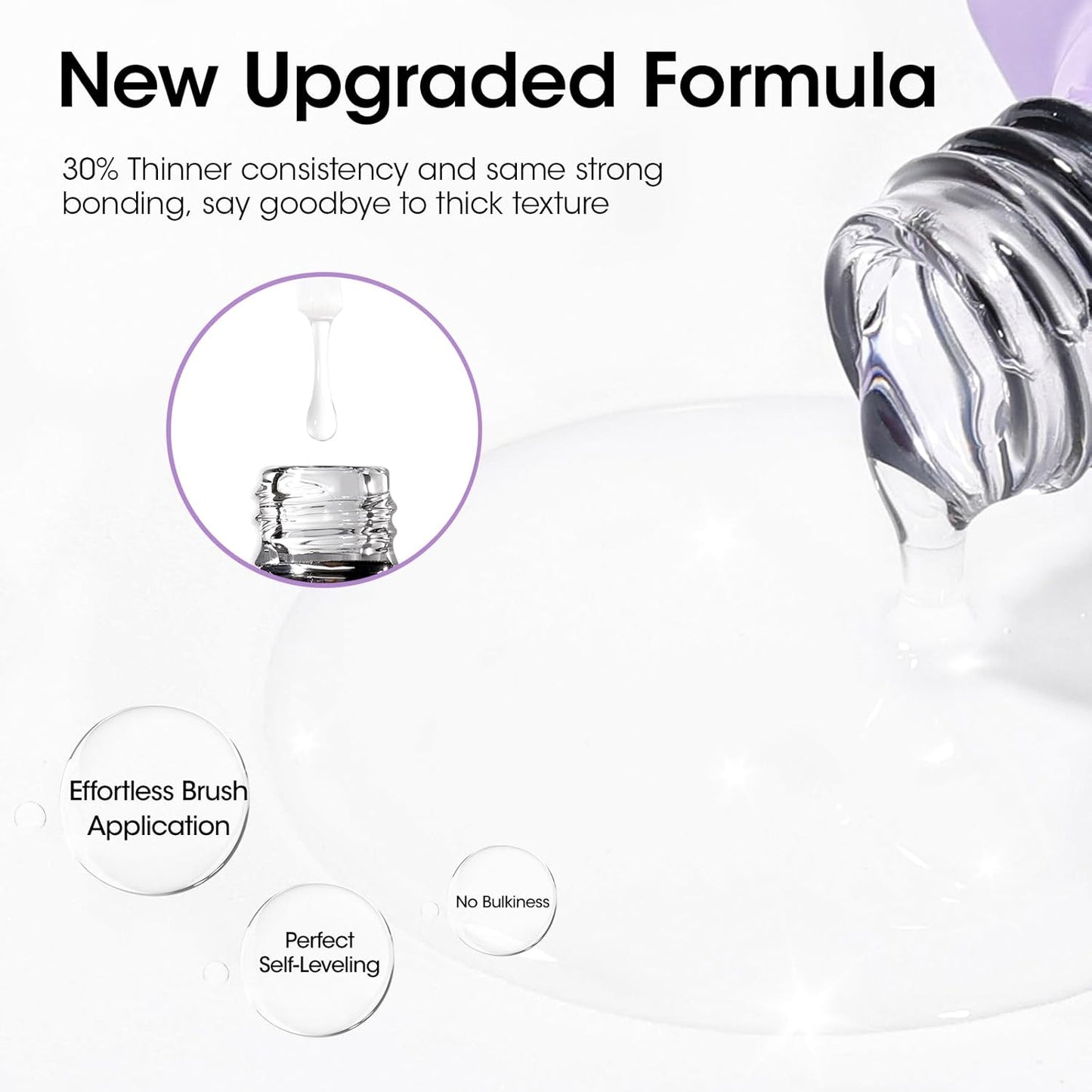 GELLEN Peel Off Gel Base Coat and Top Coat Set, Peelable Base Gel without Soaking, Clear Top Coat Nail Polish, UV LED Lamp Needed, Home DIY Nail Art Manicure Set-Velvo Beauty