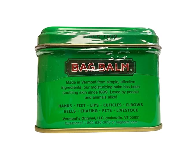 Bag Balm Vermont's Original for Dry Chapped Skin Conditions - Hand & Body (4 Ounce (Pack of 3))-Velvo Beauty