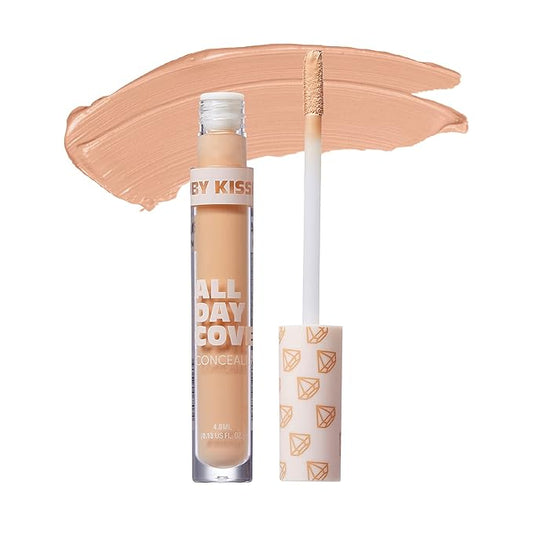 Ruby Kisses All Day Concealer Lightweight Full Coverage Multi-Use Concealer 0.13 Fl Oz (Ivory)-Velvo Beauty