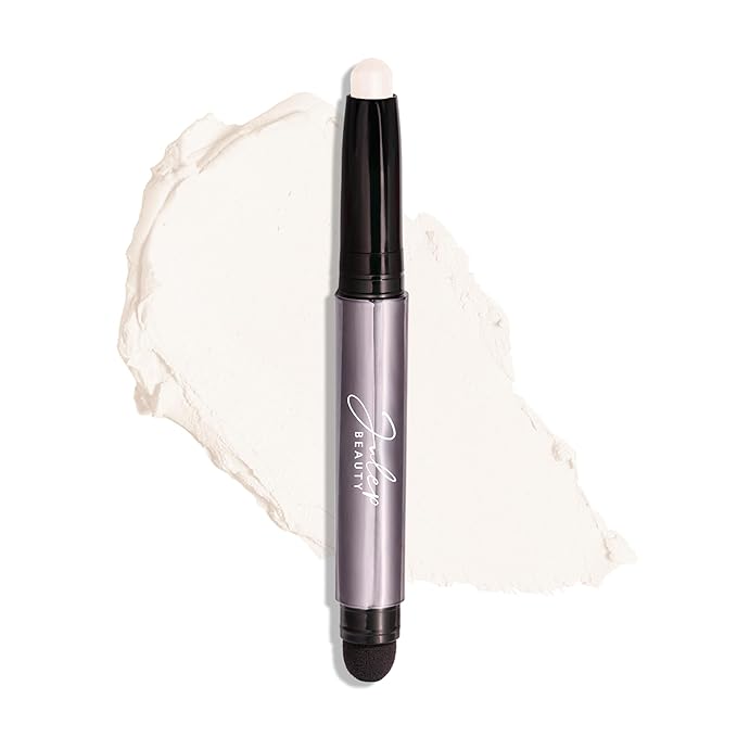 Julep Eyeshadow 101 Cream-to-Powder Waterproof Shadow Stick – Snowfall Matte – Long-Lasting, Crease-Proof, White Matte Cream Eyeshadow with Built-in Smudger-Velvo Beauty