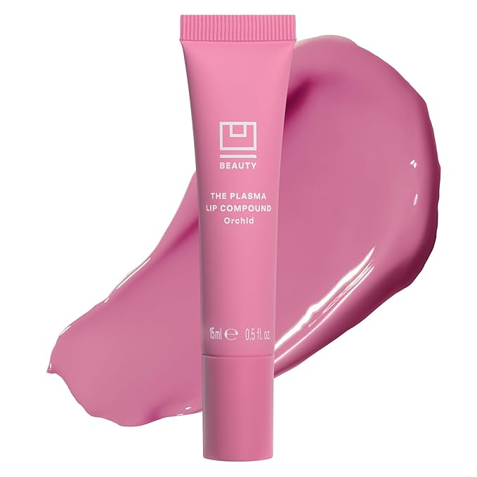 U Beauty The PLASMA Tinted Lip Compound - Anti-Aging & Anti-Wrinkle Lip Gloss, Hyaluronic Acid, Shea Butter & Peptides for Hydration & Plumping, Orchid - 15 mL-Velvo Beauty