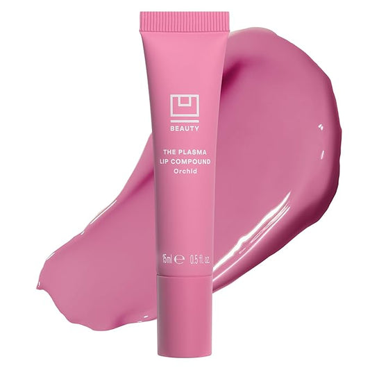 U Beauty The PLASMA Tinted Lip Compound - Anti-Aging & Anti-Wrinkle Lip Gloss, Hyaluronic Acid, Shea Butter & Peptides for Hydration & Plumping, Orchid - 15 mL-Velvo Beauty