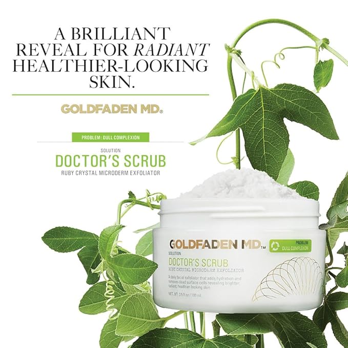 GOLDFADEN MD Doctors Scrub Microdermabrasion Grapefruit Oil, 3.5 Fl Oz-Velvo Beauty