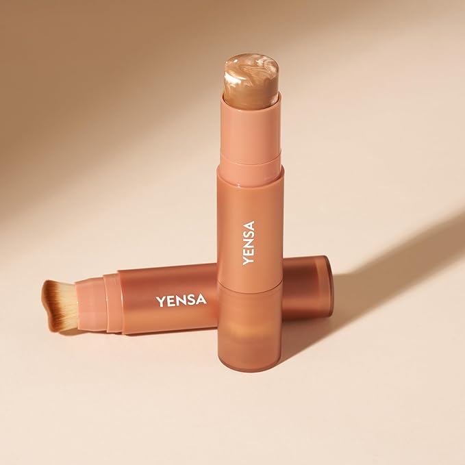 YENSA Super Serum Silk Foundation Stick - Full Coverage Foundation, Contour, Concealer, Bronzer All-In-One 100 mL / 3.5 oz (Fair 1)-Velvo Beauty