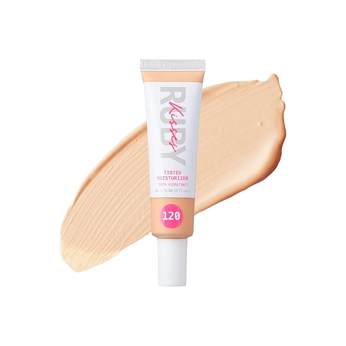 Ruby Kisses Tinted Moisturizer, Hydration, Calm & Revitalize Skin, Skin Perfecting, Blur Pores & Fine Lines, Natural Finish & All-Day Comfort Wear (Classic Ivory)-Velvo Beauty