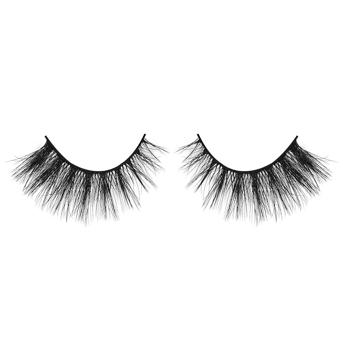 Onlyall Lashes Mink False Eyelashes Natural Wispy Lashes Soft Faux Mink Lashes Fluffy False Lashes 16MM A04-Velvo Beauty