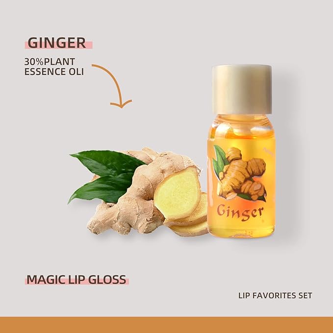 LAMUSELAND 3Pcs Mini Cute Lip Oil, Hydrating Clear Lip Gloss for Lip Care to Prevent and Soothe Dry, Chapped Lips (A (3Pcs))-Velvo Beauty