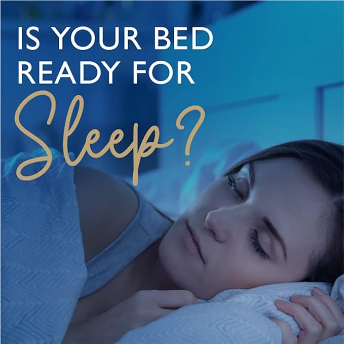 Feather & Down Straight to Sleep Gift Set: 50ml Pillow Spray & 50ml Body Lotion, The Perfect Sleep Duo, Infused with Lavender & Chamomile Essential Oils, Vegan & Cruelty Free-Velvo Beauty