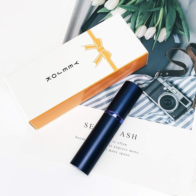 YEEJOK Travel Essentials for Women Men, Travel Perfume Bottles Refillable, Perfume Atomizer Spray Container, Mini Portable Easy Pump Refilled 5ml Bottle for Flying,Purse,Vaction Essentials-Velvo Beauty