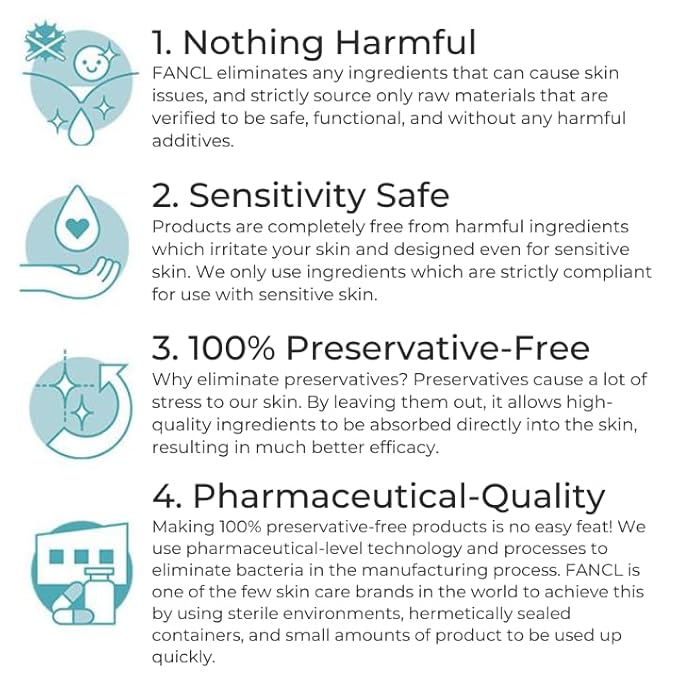 FANCL Mild Cleansing Oil, Japanese Facial Cleansing Oil, Makeup Remover, Oil Cleanser, 100% Preservative Free, Clean Skincare for Sensitive Skin [US Package] (2, Blue)-Velvo Beauty