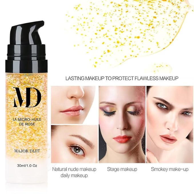 Liquid Primer Set Matte Liquid Full Coverage Oil Control Breathable Invisible Cover Concealer Primer with Face Primer, Makeup Sponge-Velvo Beauty