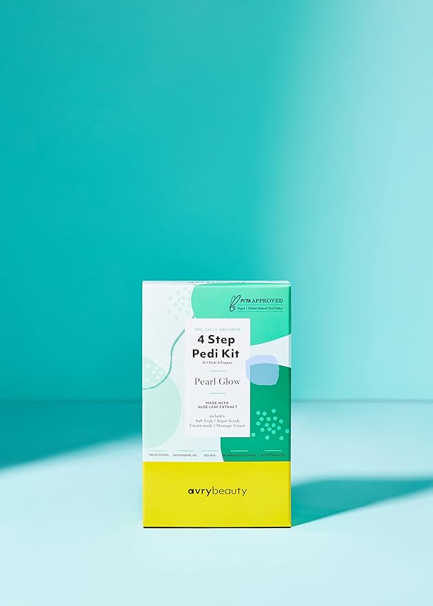 4-Step 2-pack, Pedi Pearl Glow scent, Aloe Infused, Salon Services, Pedicure, Pedi, Spa, Hydrating Pedicure, Soothing-Velvo Beauty