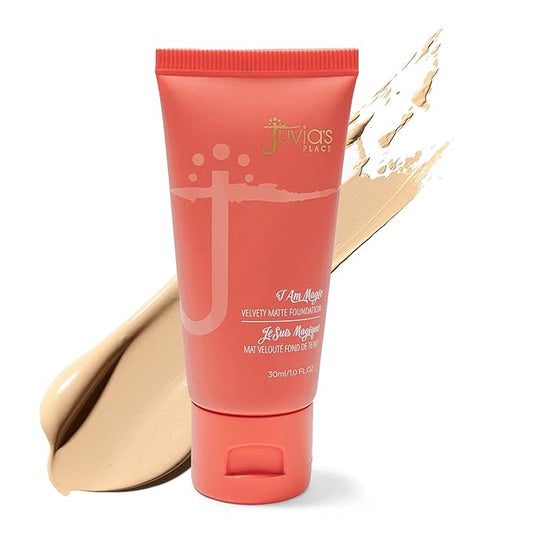 Juvia's Place I Am Magic Velvety Matte Liquid Foundation 720 - Bali - Very Light w/Neutral Undertone, Makeup Foundation Full Coverage, Lightweight, Long Wear, Velvety Matte Finish-Velvo Beauty