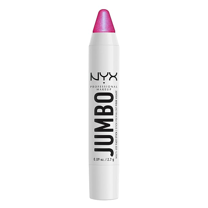 NYX PROFESSIONAL MAKEUP, Jumbo Multi-Use Face Highlighter Stick - Blueberry Muffin-Velvo Beauty